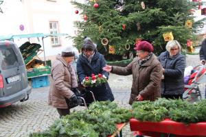 Adventskranzverkauf